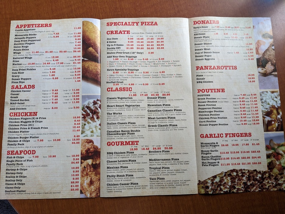 Randy's Pizza Menu - Image 3
